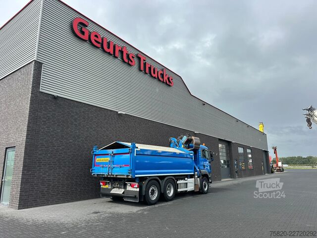Tippbil med kran MAN TGS 26.360 6X4H-4 BL KIPPER +EPSILON Q 170 EASY...