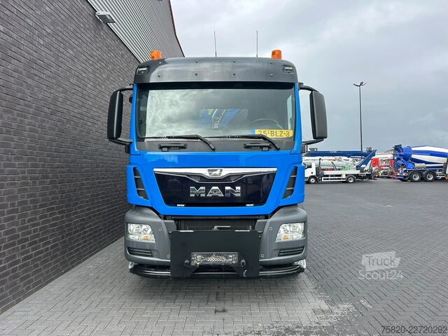 Tippbil med kran MAN TGS 26.360 6X4H-4 BL KIPPER +EPSILON Q 170 EASY...