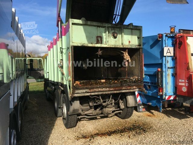 Popelářský vůz MAN 26.342  6x2Haller M 18 WRG Kippbar
