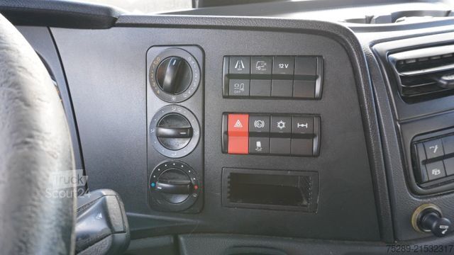 Autocarro con pianale e telone MERCEDES-BENZ Atego 1630 Pritsche + Plane Steckrungen