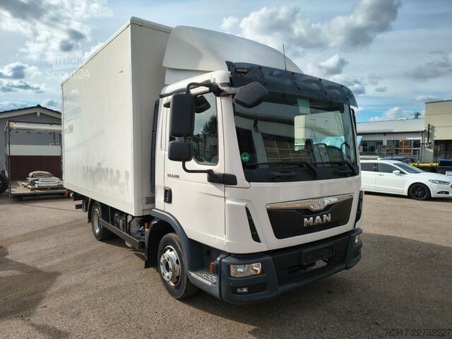 شاحنة صندوقية MAN TGL 8.180 kurzer Koffer 4,50 m, 2x AHK, HU Neu