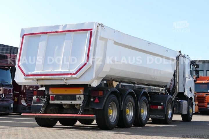 Camião basculante RENAULT C 520 X-Drive Komplettzug Kipper 25 m³