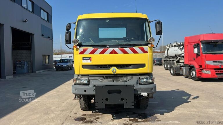 Chasis con cabina Renault KERAX 370 DCI (6X6 / 59.000 KM !!!! / LAMES / G...