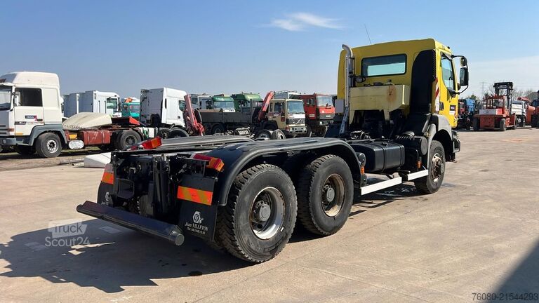 Chasis con cabina Renault KERAX 370 DCI (6X6 / 59.000 KM !!!! / LAMES / G...