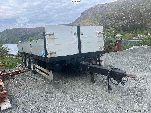 Plattformanhänger  Nor-Slep 3 Akslet