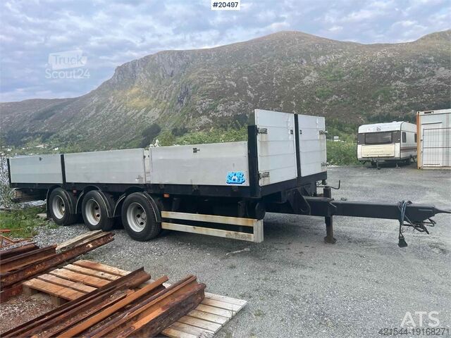 Flatbed Nor-Slep 3 Akslet