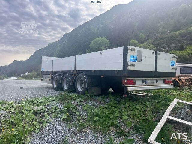 Plattformanhänger  Nor-Slep 3 Akslet