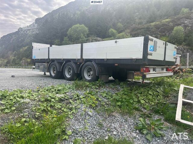 Plattformanhänger  Nor-Slep 3 Akslet