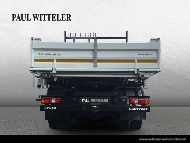 Tre-vejs tippevogn FUSO Canter 7C18 Meiller-Trigenius-Kipper AHK 3,5 to