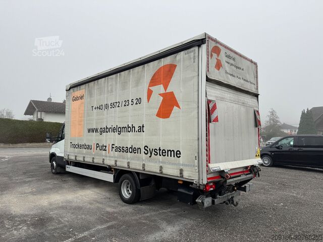 Βαν με κουρτίνα πλευράς IVECO 70c21 Pritsche+Plane LBW Klima Automatik