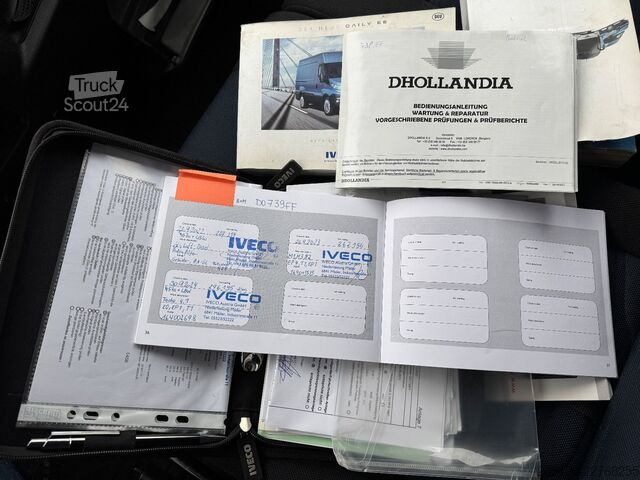 Βαν με κουρτίνα πλευράς IVECO 70c21 Pritsche+Plane LBW Klima Automatik