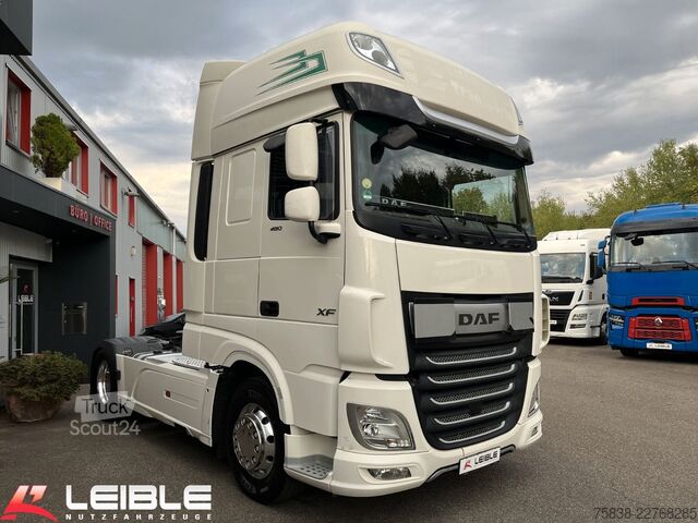 وحدة جرار قياسية DAF XF 480 SSC*Kombi-Hydro*DTCO 4.1*Standklima*