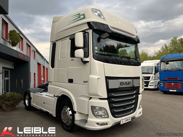 وحدة جرار قياسية DAF XF 480 SSC*Kombi-Hydro*DTCO 4.1*Standklima*