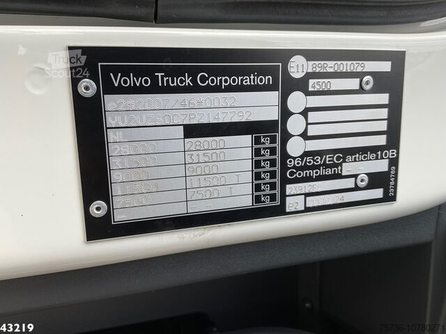 Vozidlo pro svoz odpadu Volvo FE 350 VDL Translift zijlader met Jama Diftar!