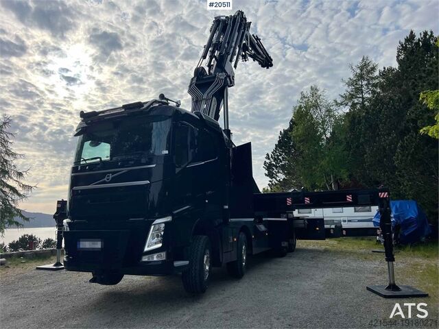 Kranbil Volvo FH 540 8x2 Crane truck w/ 165 t/m HIDROKON crane w
