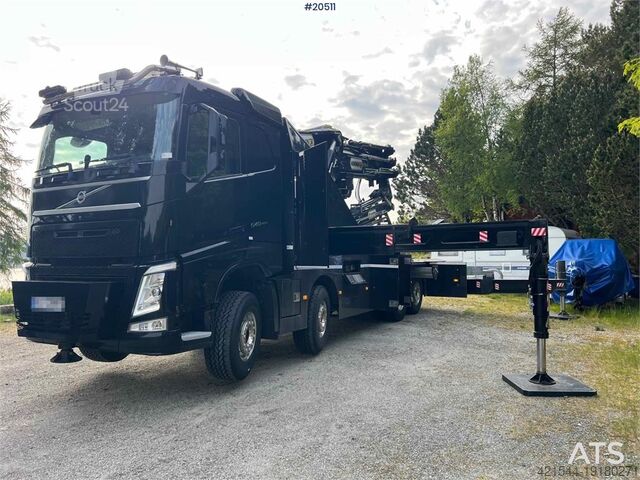 Kranbil Volvo FH 540 8x2 Crane truck w/ 165 t/m HIDROKON crane w