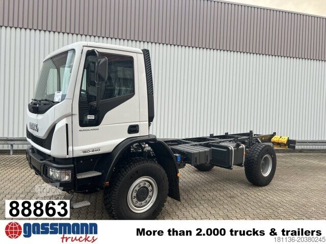 Kamyon şasisi Iveco EuroCargo ML150E24 WS 4x4, Euro3, mehrfach