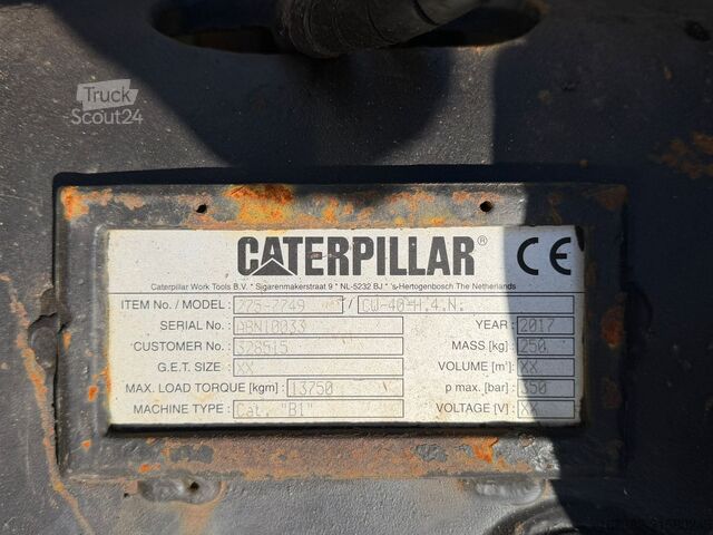 Excavator Caterpillar Quick coupler CW 40 H4N