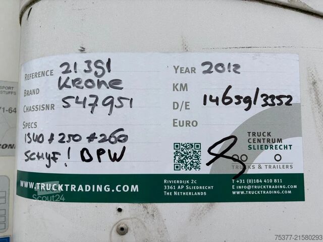 Refrigerated/freezer transport Schmitz Cargobull Good working Carrier Vector 1850 Schreiber, wri...