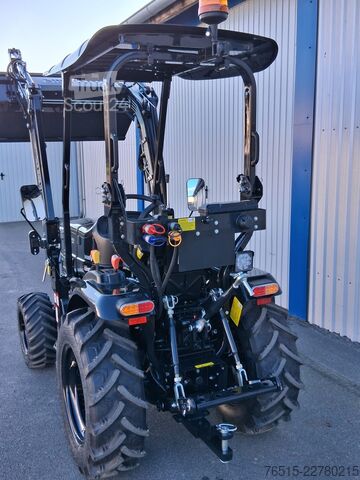 Traktor Captain 263 25 PS Frontlader Schaufel Radialreifen