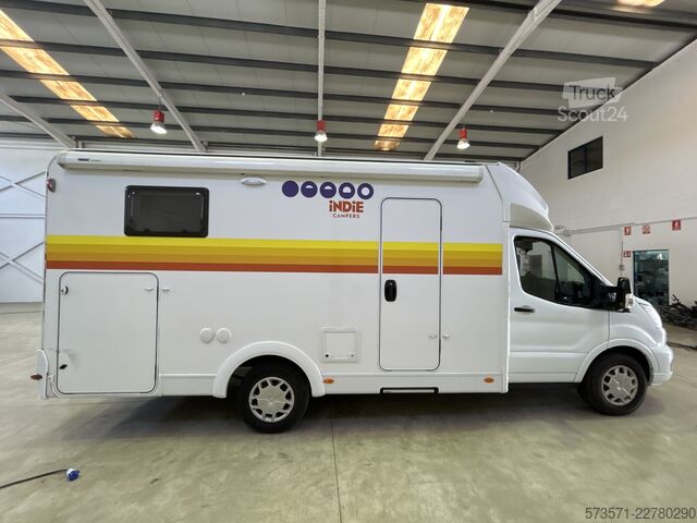 عربة التخييم Ford Transit Etrusco T6.9SF 2023 | manuales | Capacidad para 5 personas