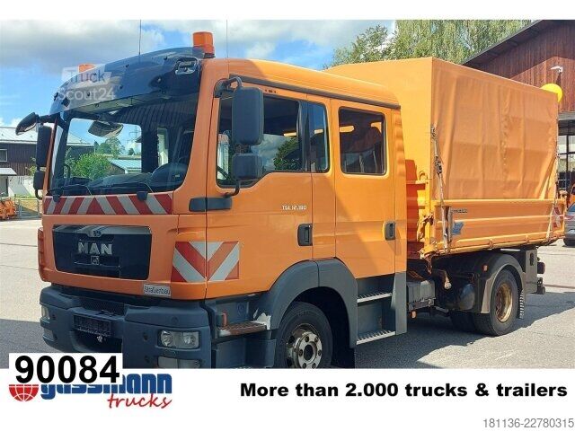 شاحنة قلابة MAN TGL 12.180 4x2 BL DOKA 6-Sitzer 2xAHK