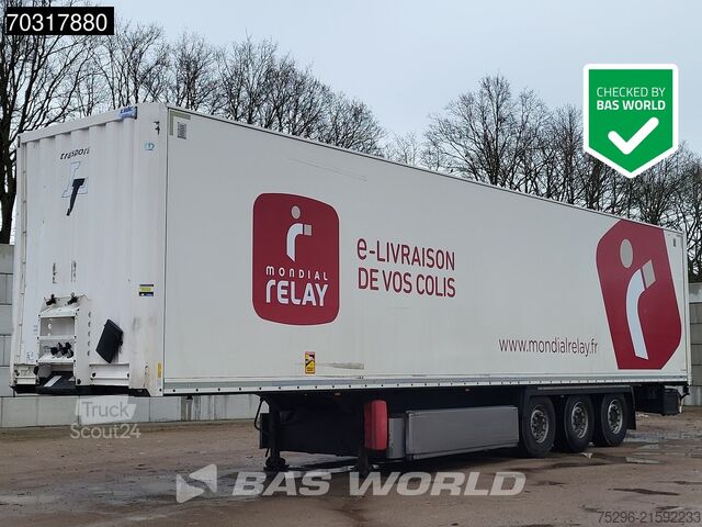 Box body Krone SD Roldeur palletkist Liftas