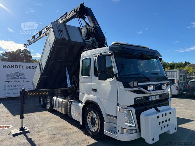  Volvo FM 420 6x2*4, Tipp&Crane-truck, 2017