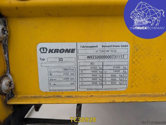 Плъзгащи се брезенти Krone 