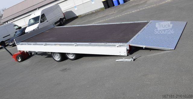 Open aanhangwagen HUMBAUR MTKA 354722 Multifunktionsanhänger