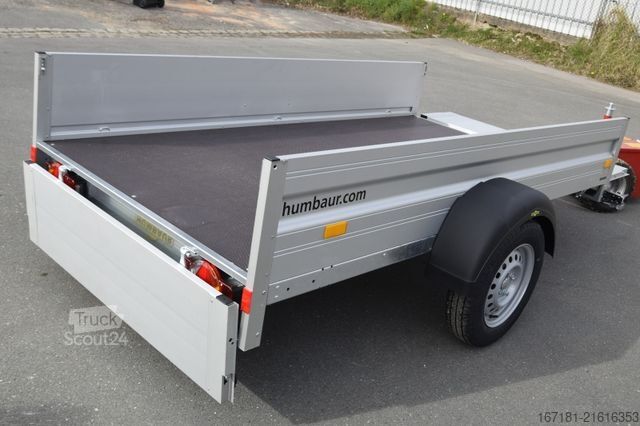 Open aanhangwagen HUMBAUR Einachsanhänger HA 752513KV