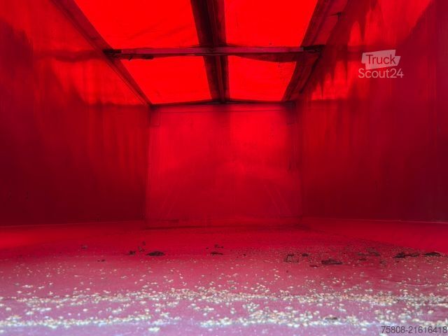 Tipper semitrailer BENALU Getreidekippmulde ca.50m Rollplane Alcoa