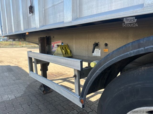 Tipper semitrailer BENALU Getreidekippmulde ca.50m Rollplane Alcoa
