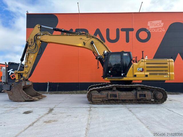 Crawler excavator Caterpillar 340 3D / ROTOTILT / AC / CENTRAL LUBRICATION