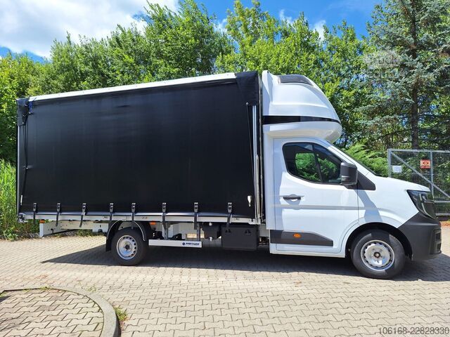Transporter mit Pritsche & Plane Renault Master Plane Schlafkabine Schiebedachh