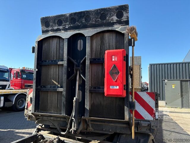 βαν μεταφοράς αυτοκινήτων MUELLER MITTELTAL D3 + HYDROLIC FRONT/BACK LOADER + 3 AXLE + SPEC...