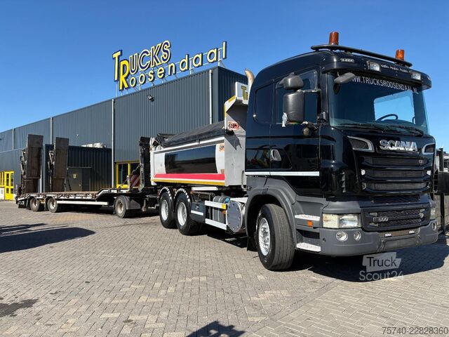βαν μεταφοράς αυτοκινήτων MUELLER MITTELTAL D3 + HYDROLIC FRONT/BACK LOADER + 3 AXLE + SPEC...