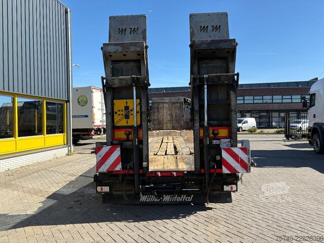 βαν μεταφοράς αυτοκινήτων MUELLER MITTELTAL D3 + HYDROLIC FRONT/BACK LOADER + 3 AXLE + SPEC...