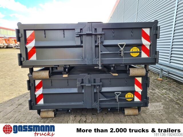 Roll-off konteyneri  Abrollcontainer mit Flügeltür ca. 9m³, mehrfach