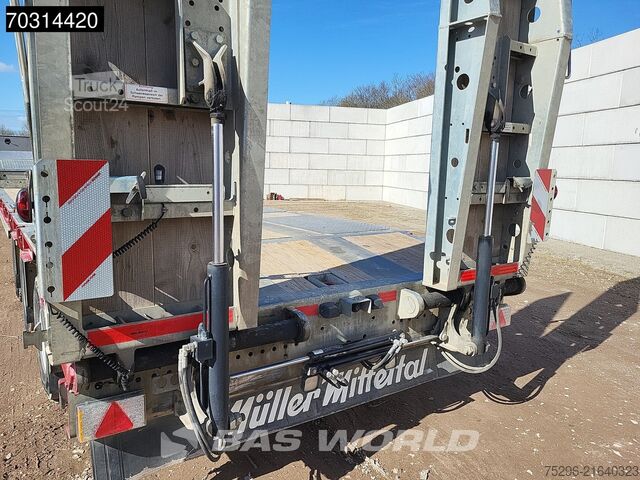 Dieplader Müller Mitteltal TS 3 PROFI 30,0 Steering Axle Ramps
