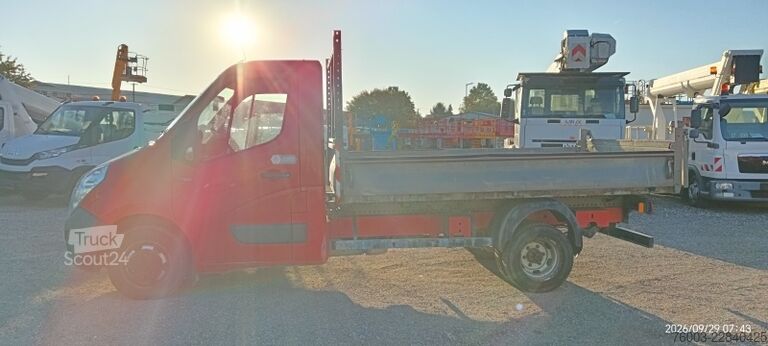 Kravas mikroautobuss ar pašizgāzēju Renault Master - Tipper - XL platform