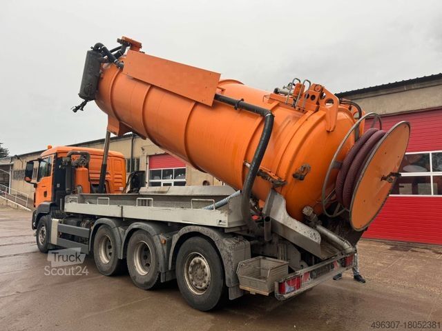 Вакуумная автоцистерна MAN TGS 35.400 8x4-4 BL / Flensburger FFG Saugwagen