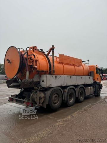 Вакуумная автоцистерна MAN TGS 35.400 8x4-4 BL / Flensburger FFG Saugwagen