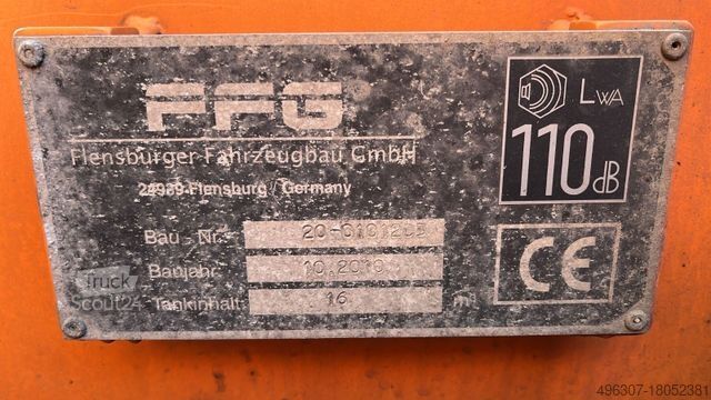 Вакуумная автоцистерна MAN TGS 35.400 8x4-4 BL / Flensburger FFG Saugwagen