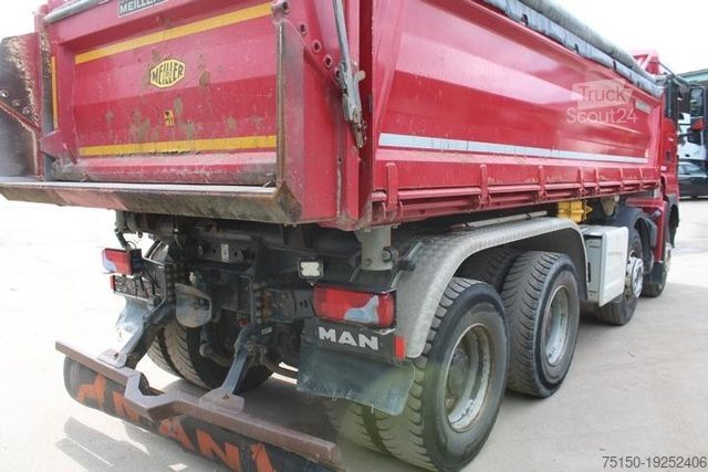 Трьохсторонній самоскид MAN TGS 35.480 8x4 BB - BORDMATIK - AHK Nr.: 859