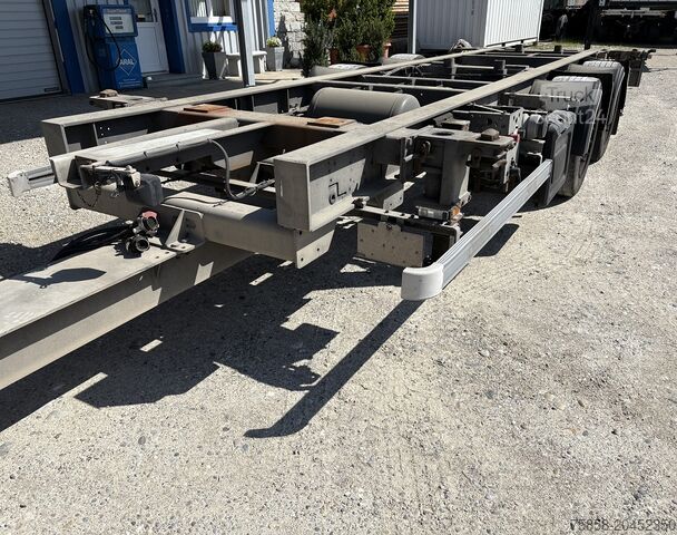 Chasis de intercambio de remolques sonstige BDF Multiwechsler Verzinkt Breitreifen