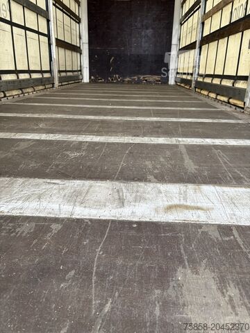 Carrocería intercambiable con plataforma y lona Krone Jumbo 7,82m 3m hoch Hubdach + Edscha