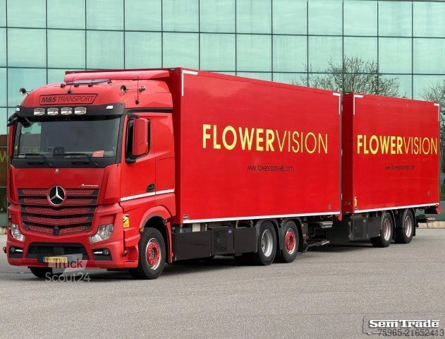 Camión frigorífico MERCEDES-BENZ Actros 2642 HEIWO ISOLATED BOXES DOUBLE DOORS TR