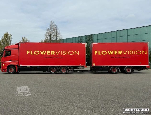 Camión frigorífico MERCEDES-BENZ Actros 2642 HEIWO ISOLATED BOXES DOUBLE DOORS TR