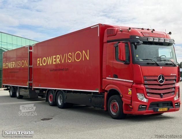 Camión frigorífico MERCEDES-BENZ Actros 2642 HEIWO ISOLATED BOXES DOUBLE DOORS TR